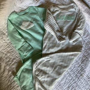 Baby sleeper gowns 0-3 months